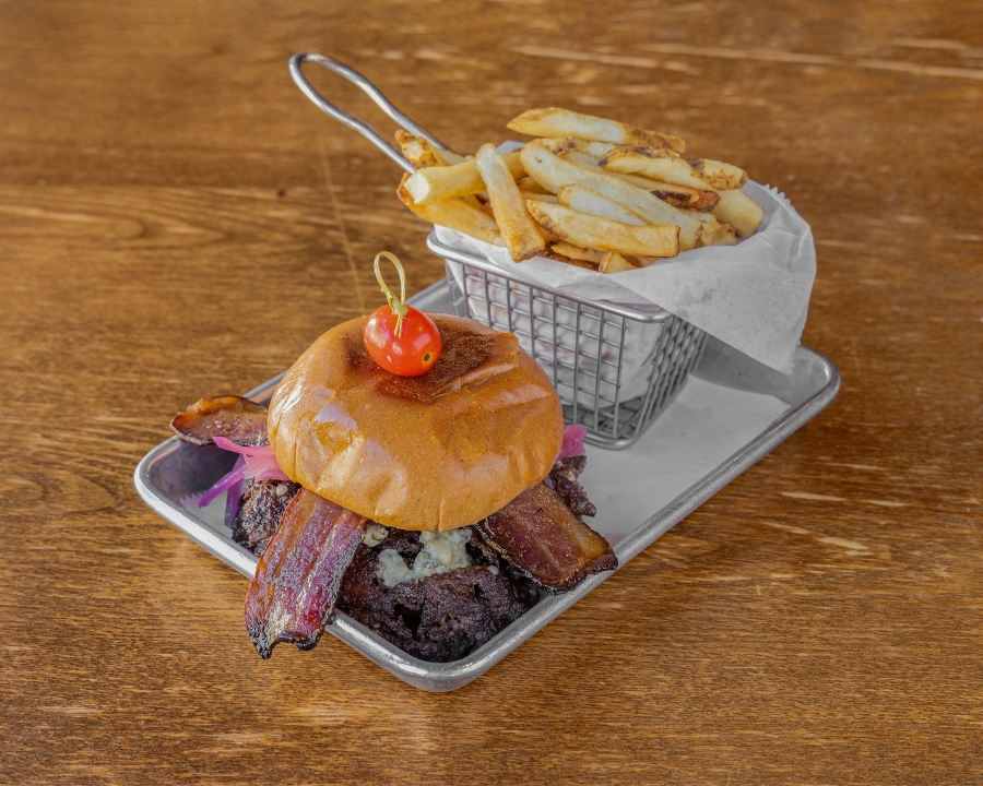 Bacon Blue Velvet Smash.