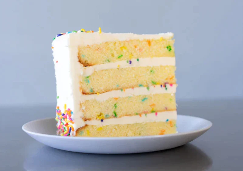 Carlos Bakery Vanilla Confetti Cake.