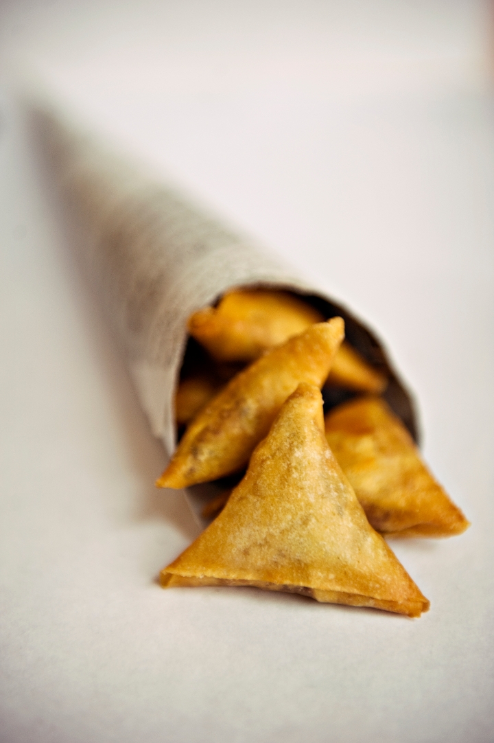 Samosas.