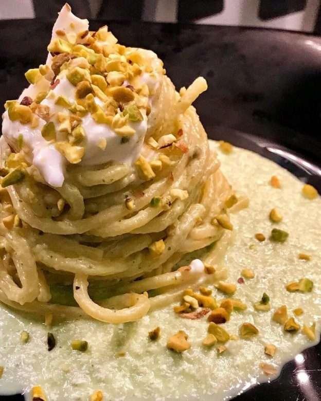 Carbonara al Pistacchio.
