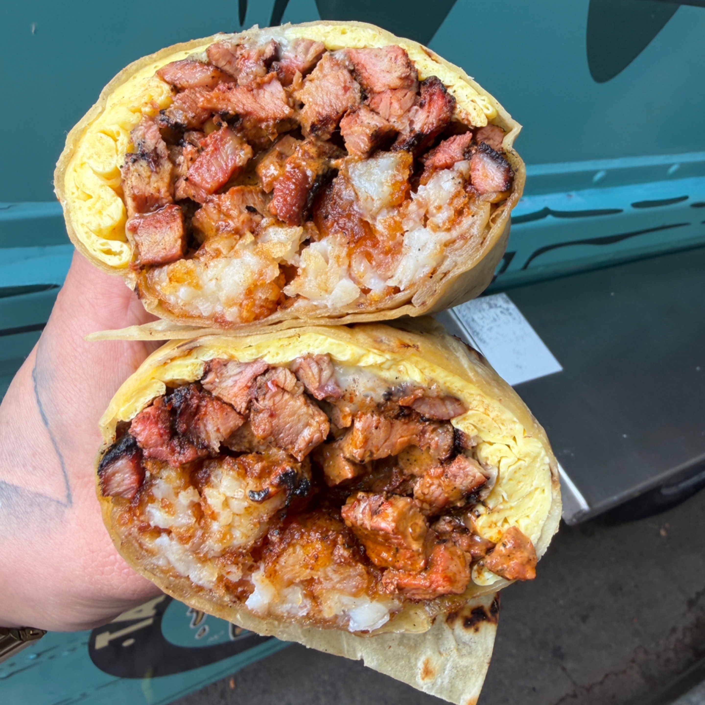 Breky Burrito (Wednesdays).