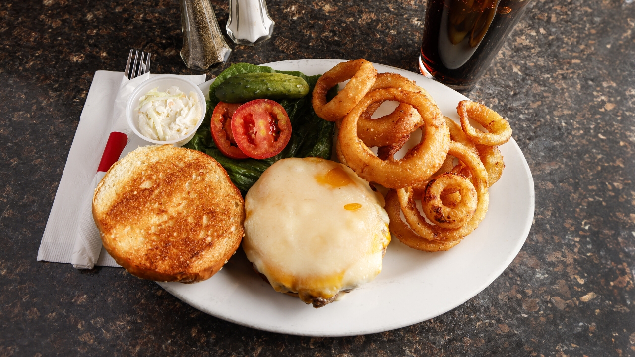 Cheesy Burger.
