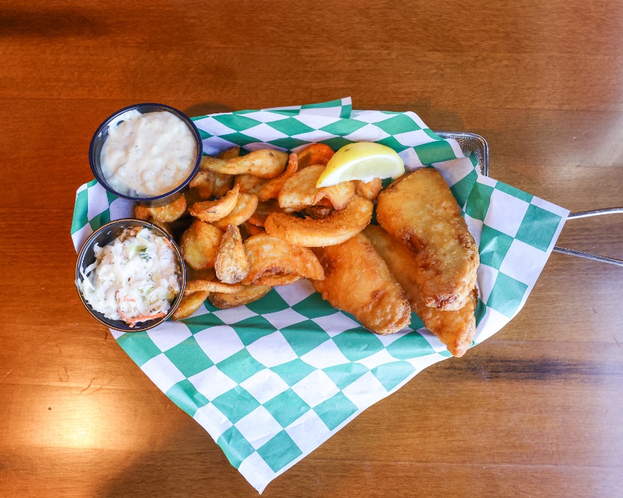 Fish and Chips.