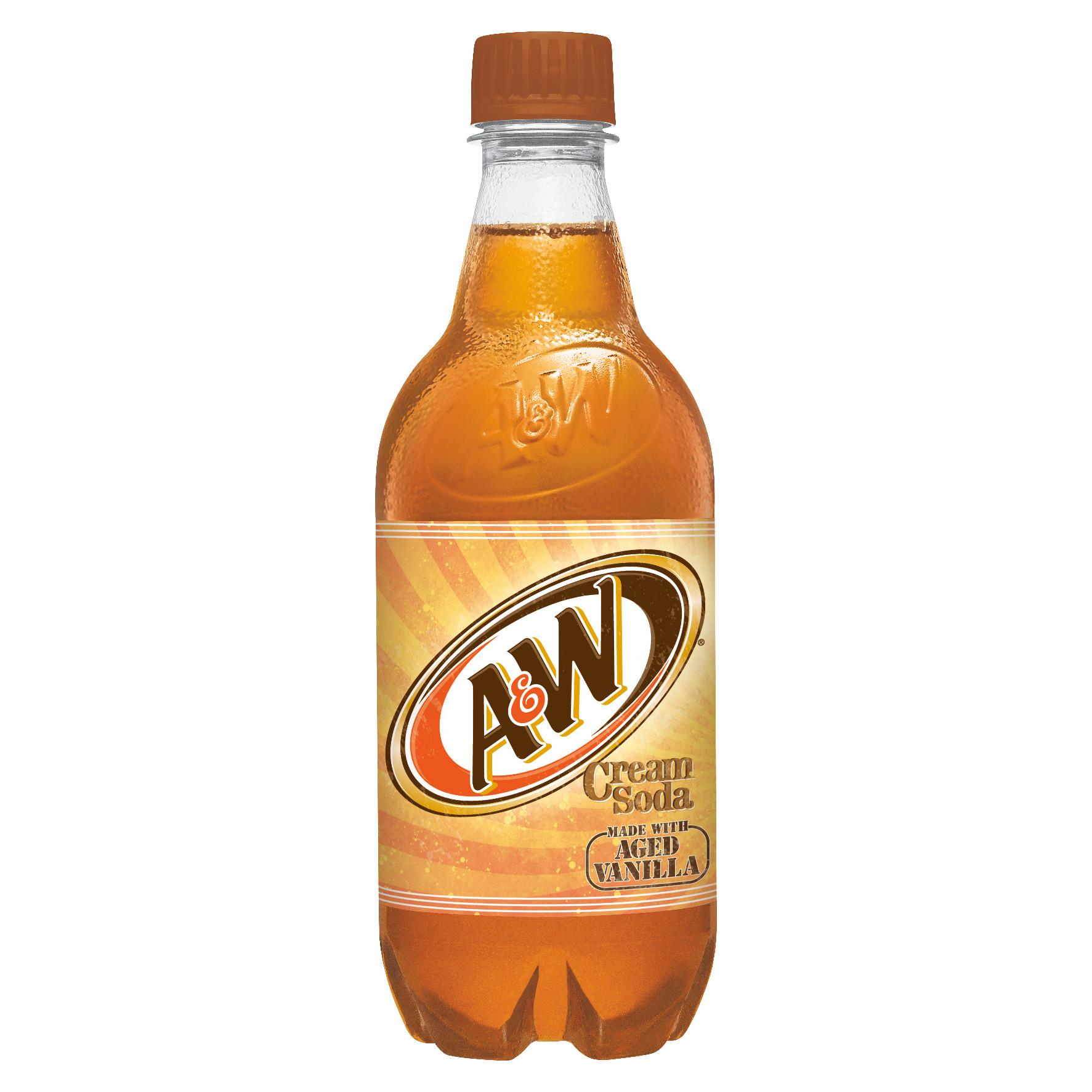 A&W Cream Soda - 20 Fl Oz.
