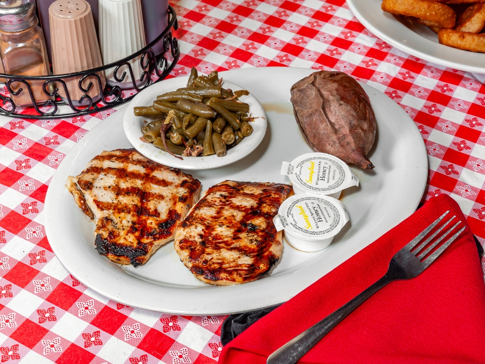 Grilled Chicken Dinner.