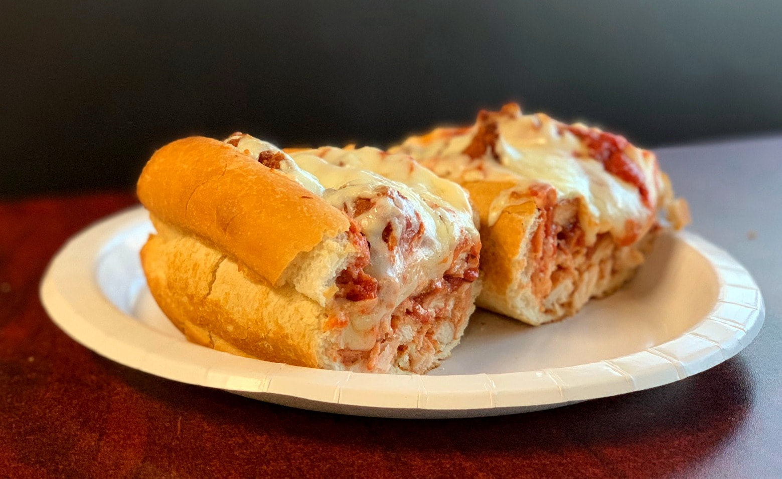 Chicken Parmesan Sandwich.