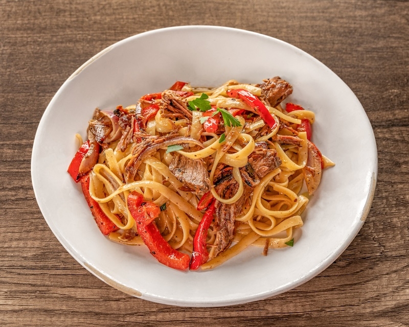 Short Rib Fettuccini.