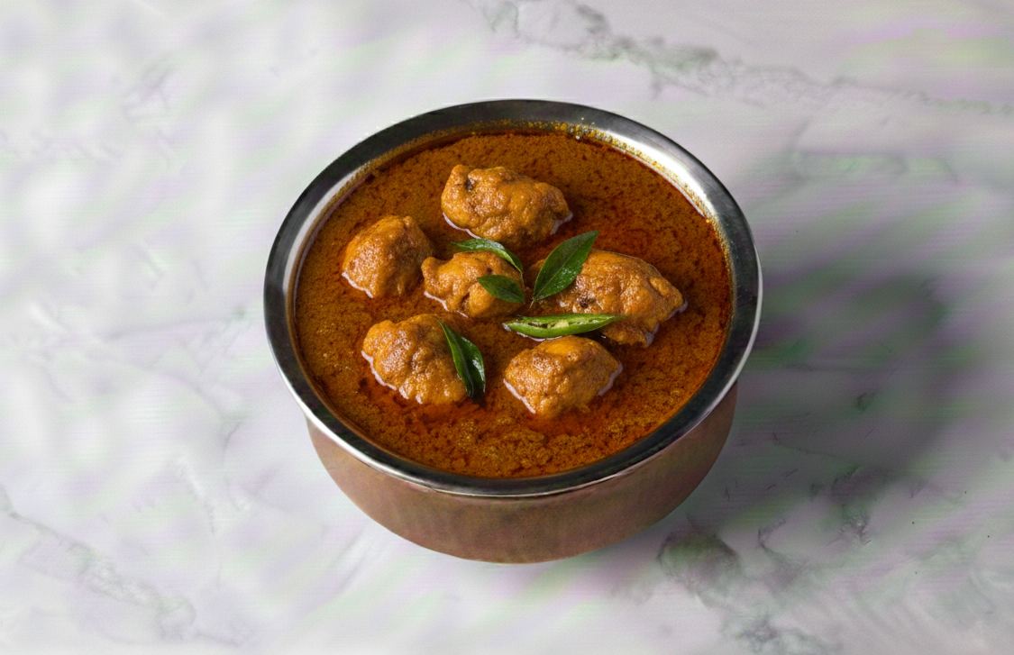 CHICKEN ANDHRA CURRY.