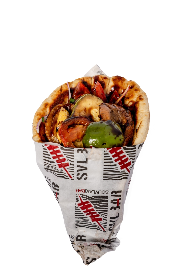 Grilled Vegetable Pita.