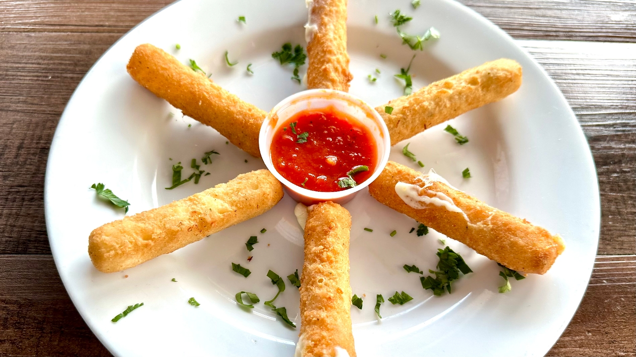 MOZZARELLA STICKS.