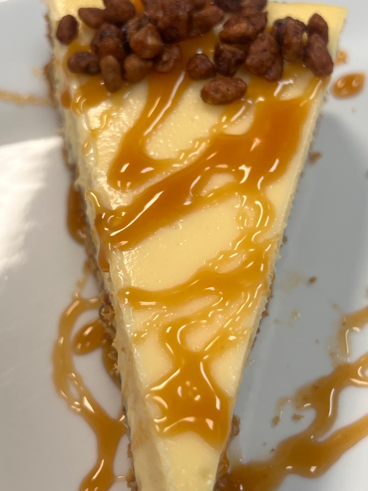 Turtle Cheesecake.