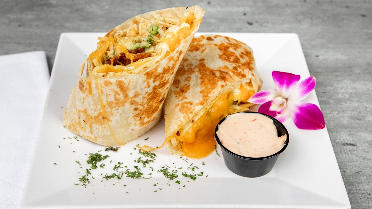 #69 Super Breakfast Wrap.