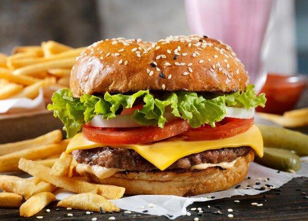 CHEESEBURGER.