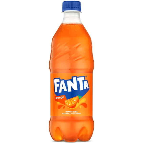 Bottled Fanta.