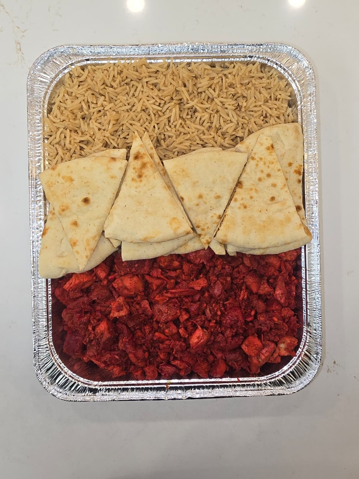 Chicken Over Rice (30oz).