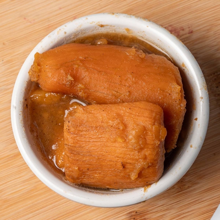 Roasted Sweet Potatoes.