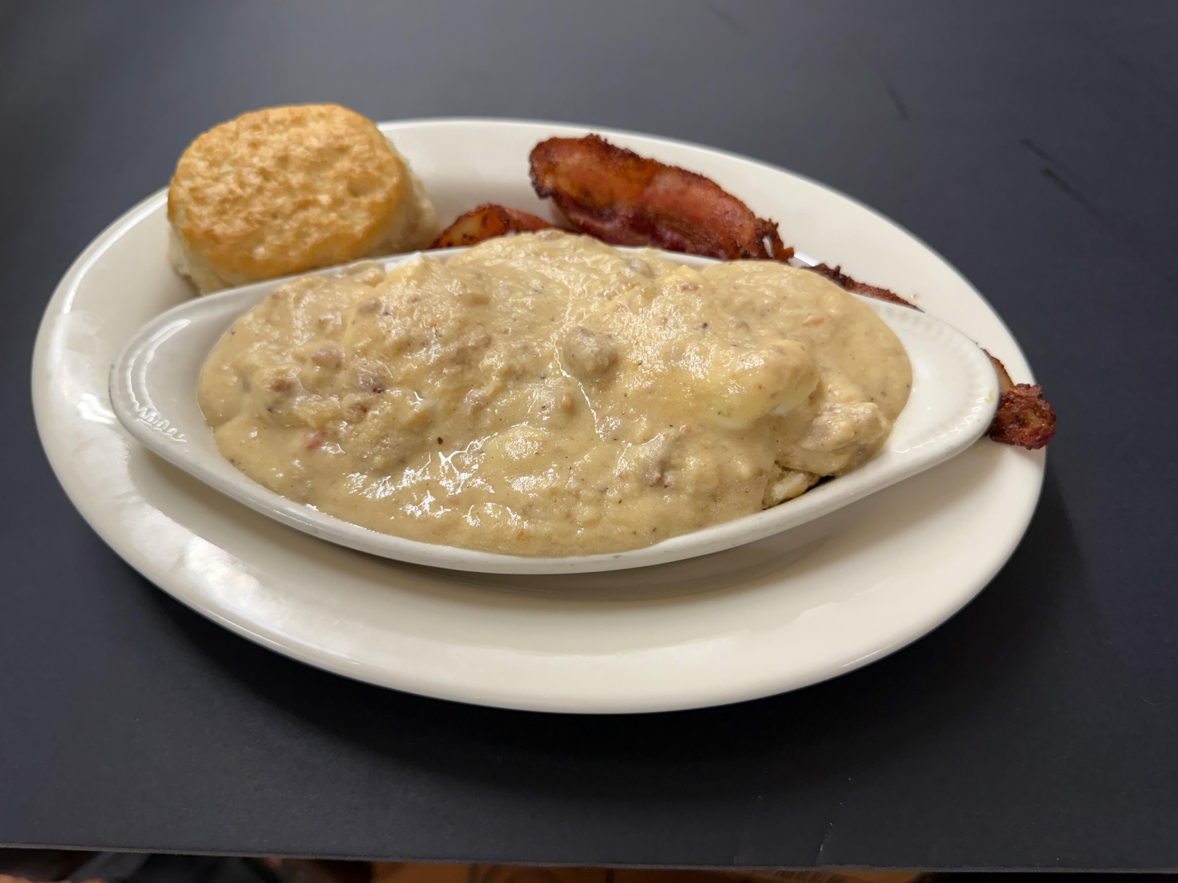 Biscuits and Gravy.