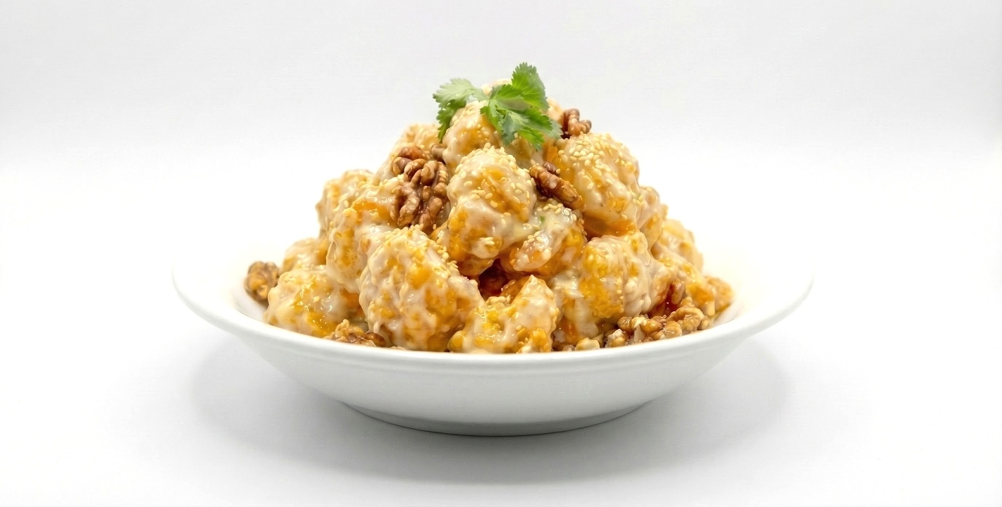 Honey Walnut Prawns.