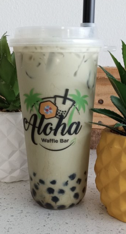 Matcha Green Milk Tea.