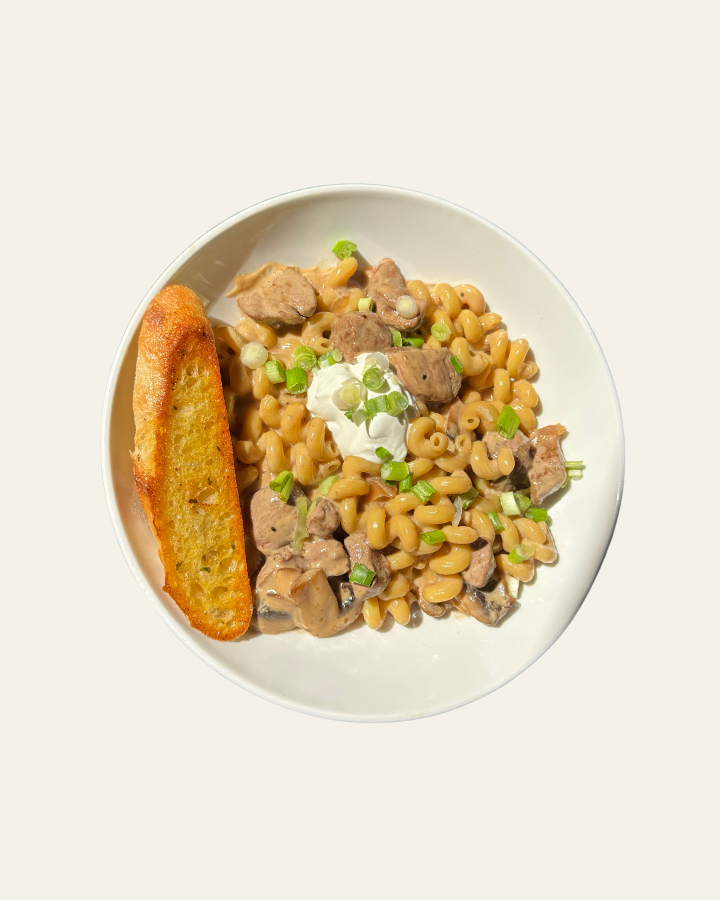 ROC Beef Stroganoff.