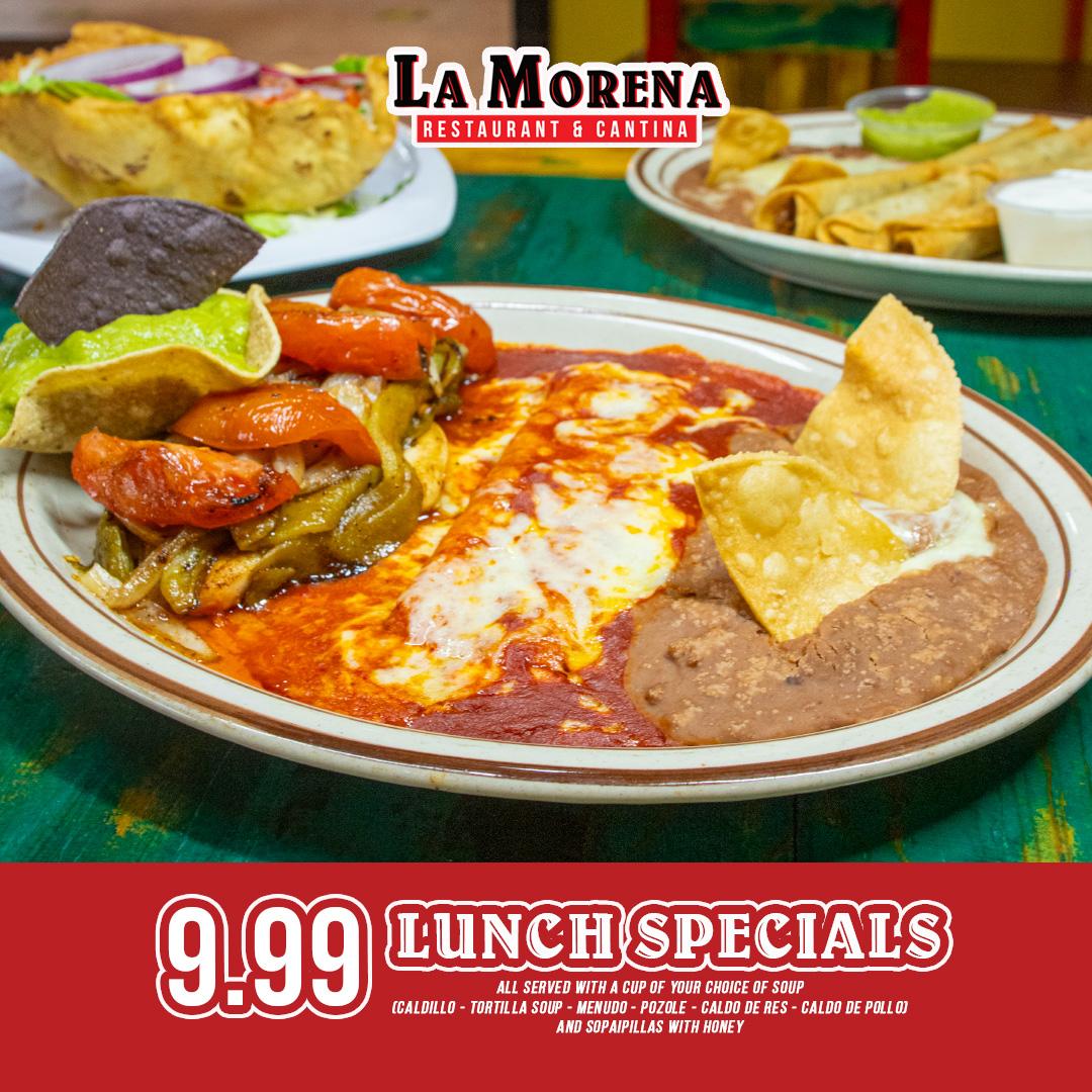 Friday Lunch Special/Chile Colorado or Picadillo Plate.