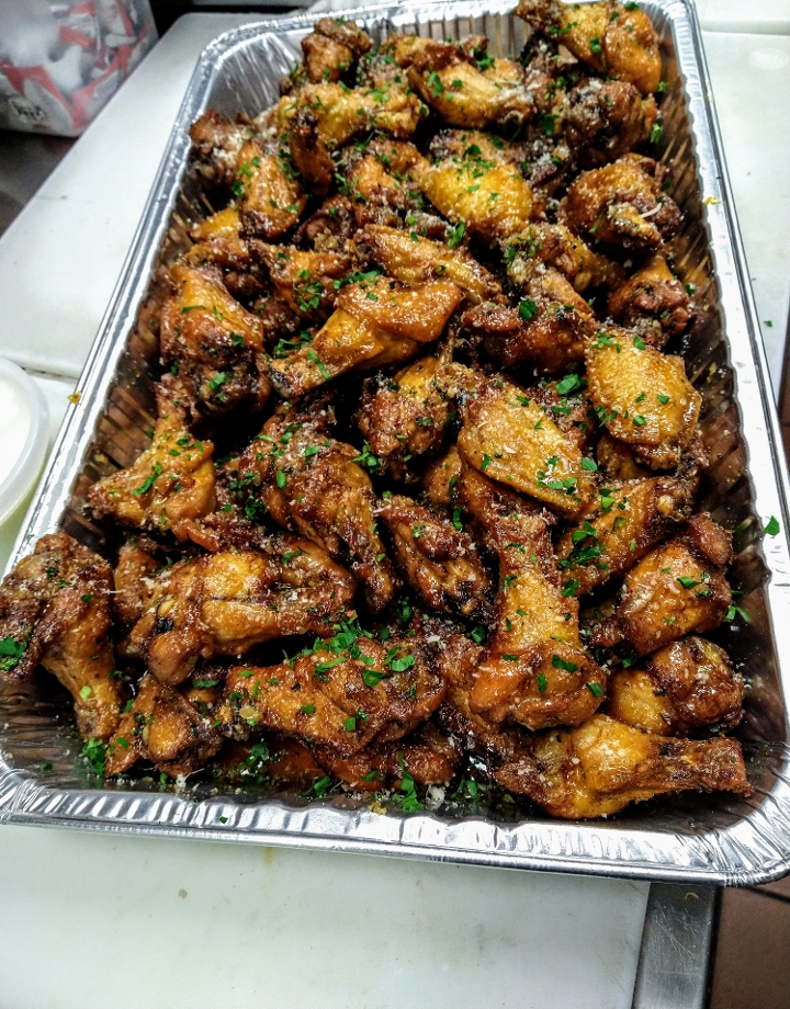 Italian Hot Honey Wings Catering.