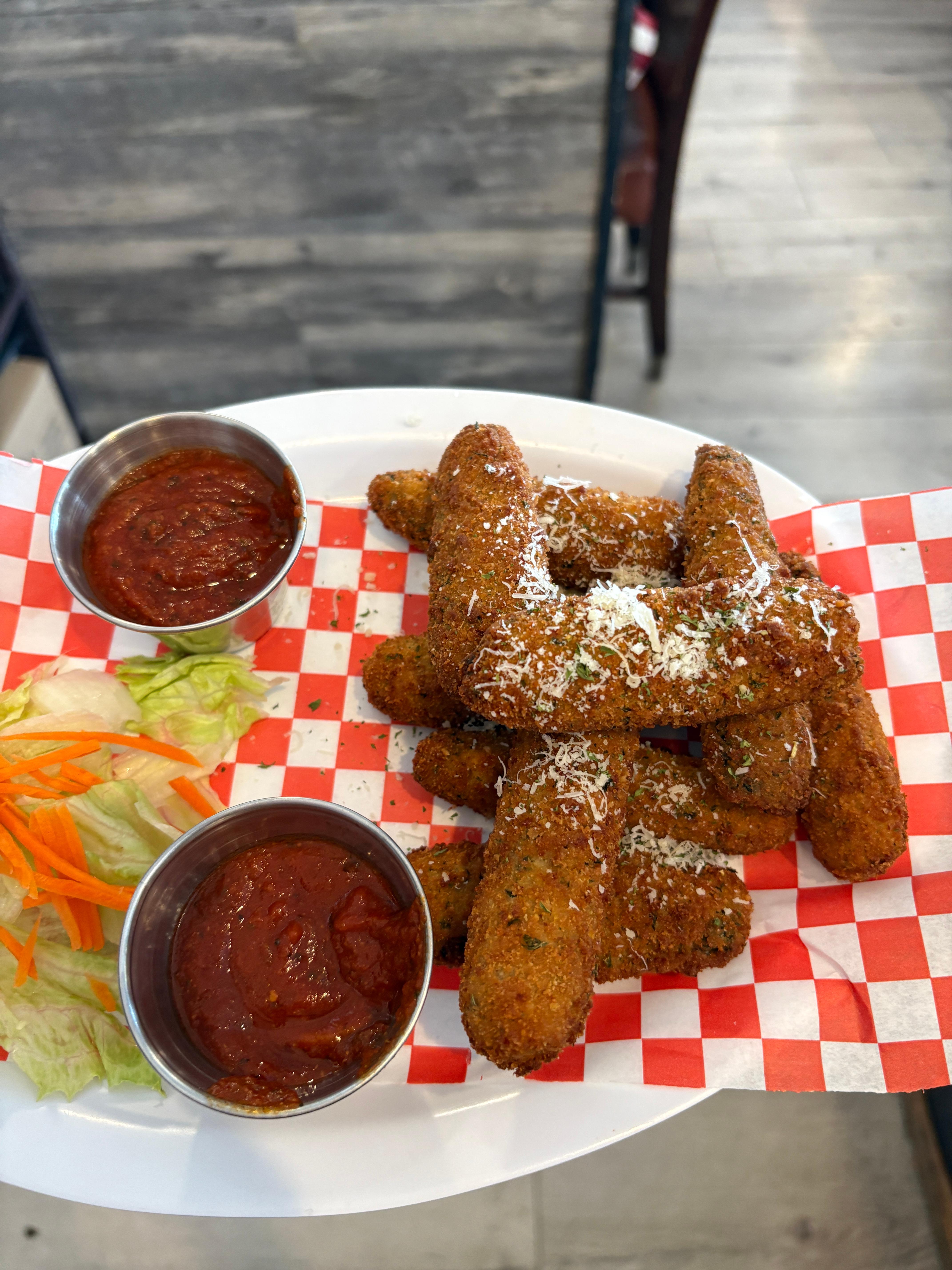Fried Zucchini.