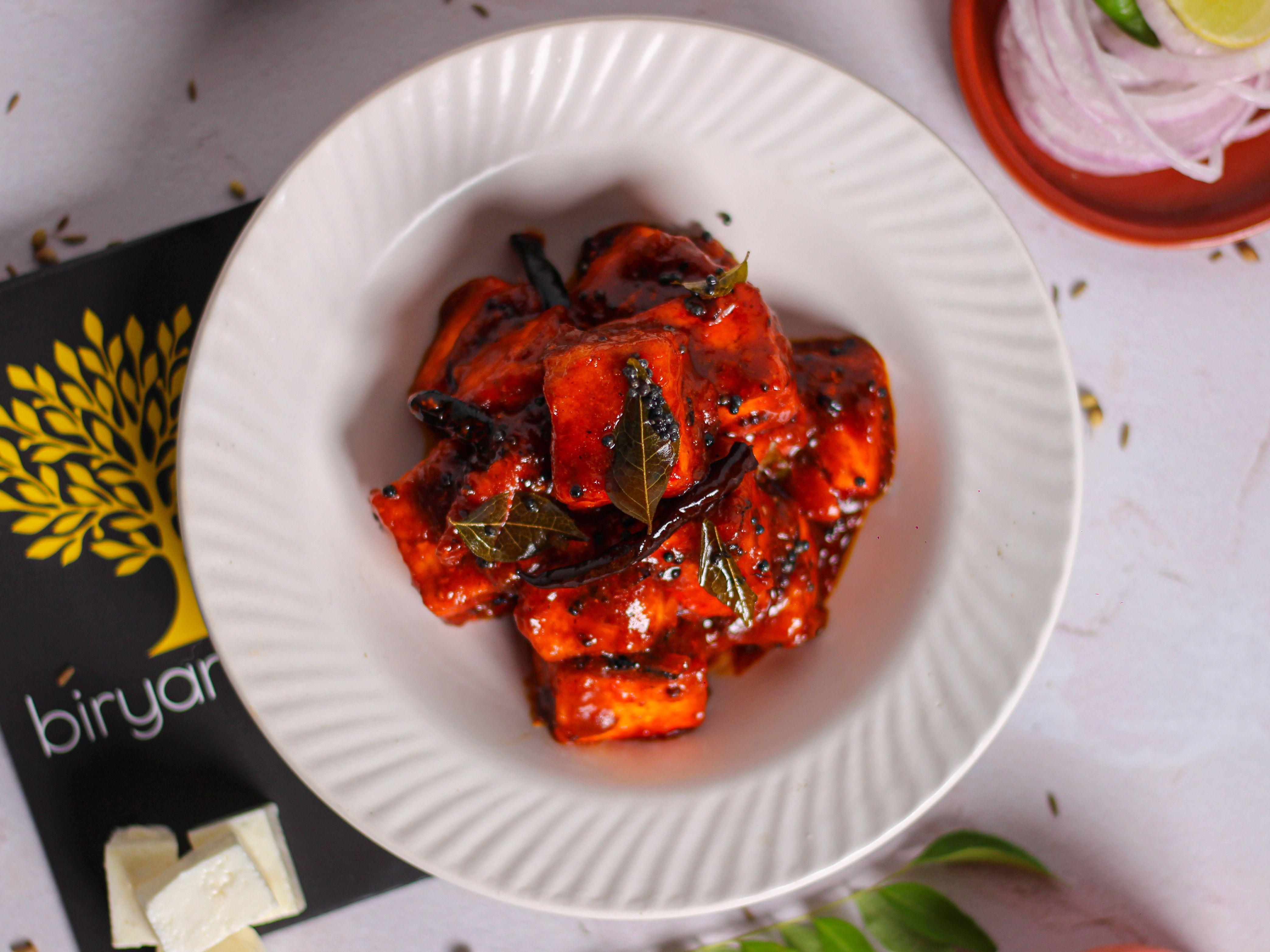 Tangra Chilli Paneer.