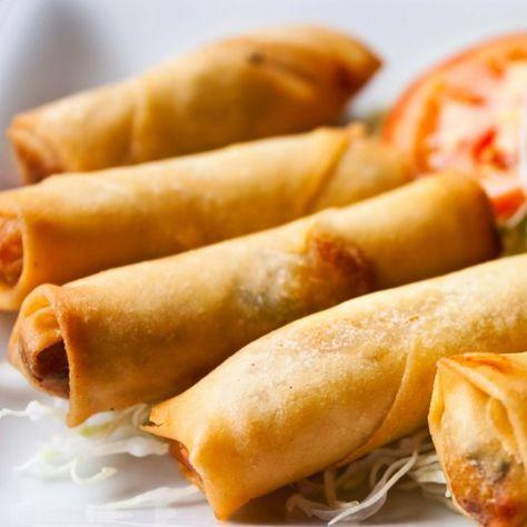 Crispy Spring Rolls (4 pcs).