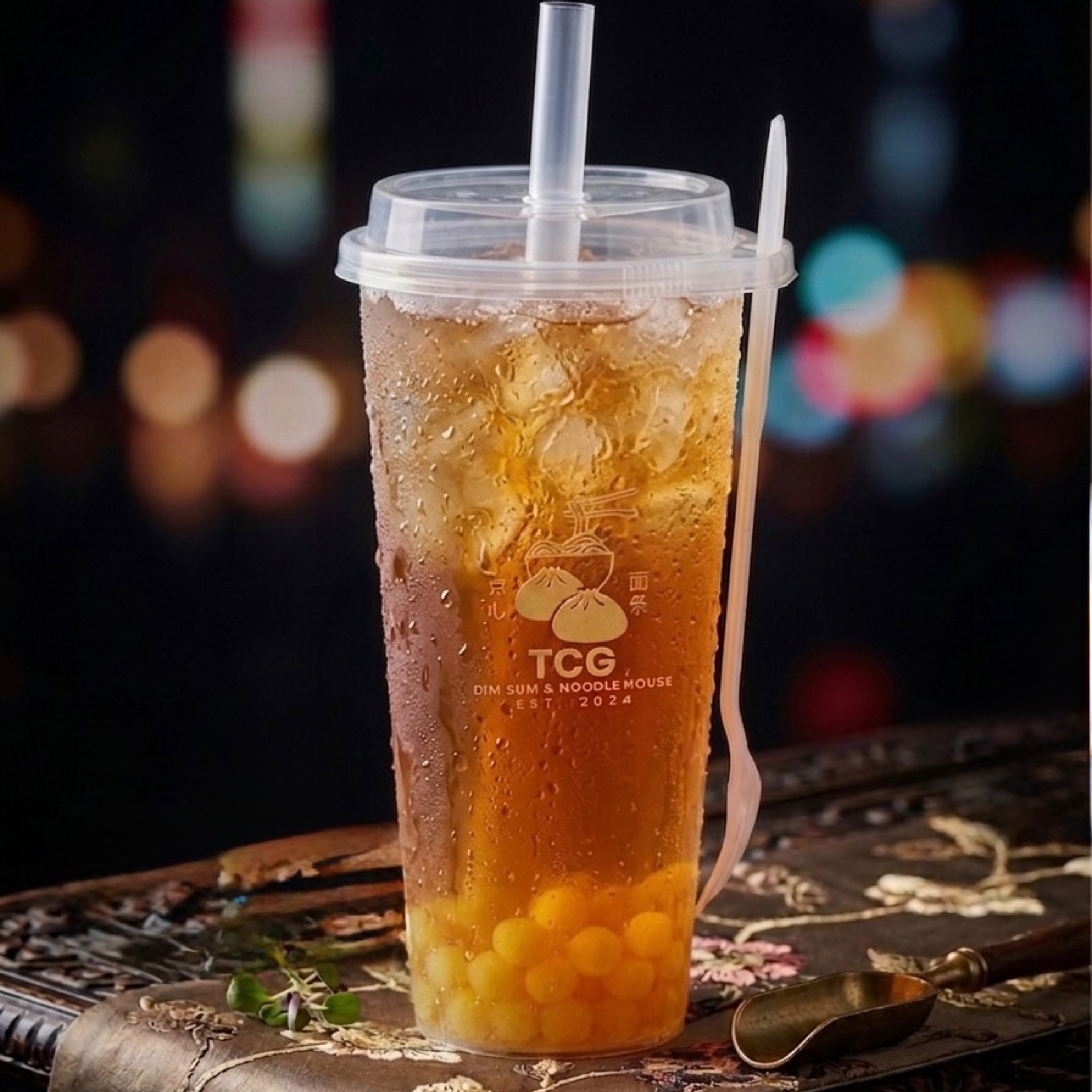 Lychee Jasmine Tea.