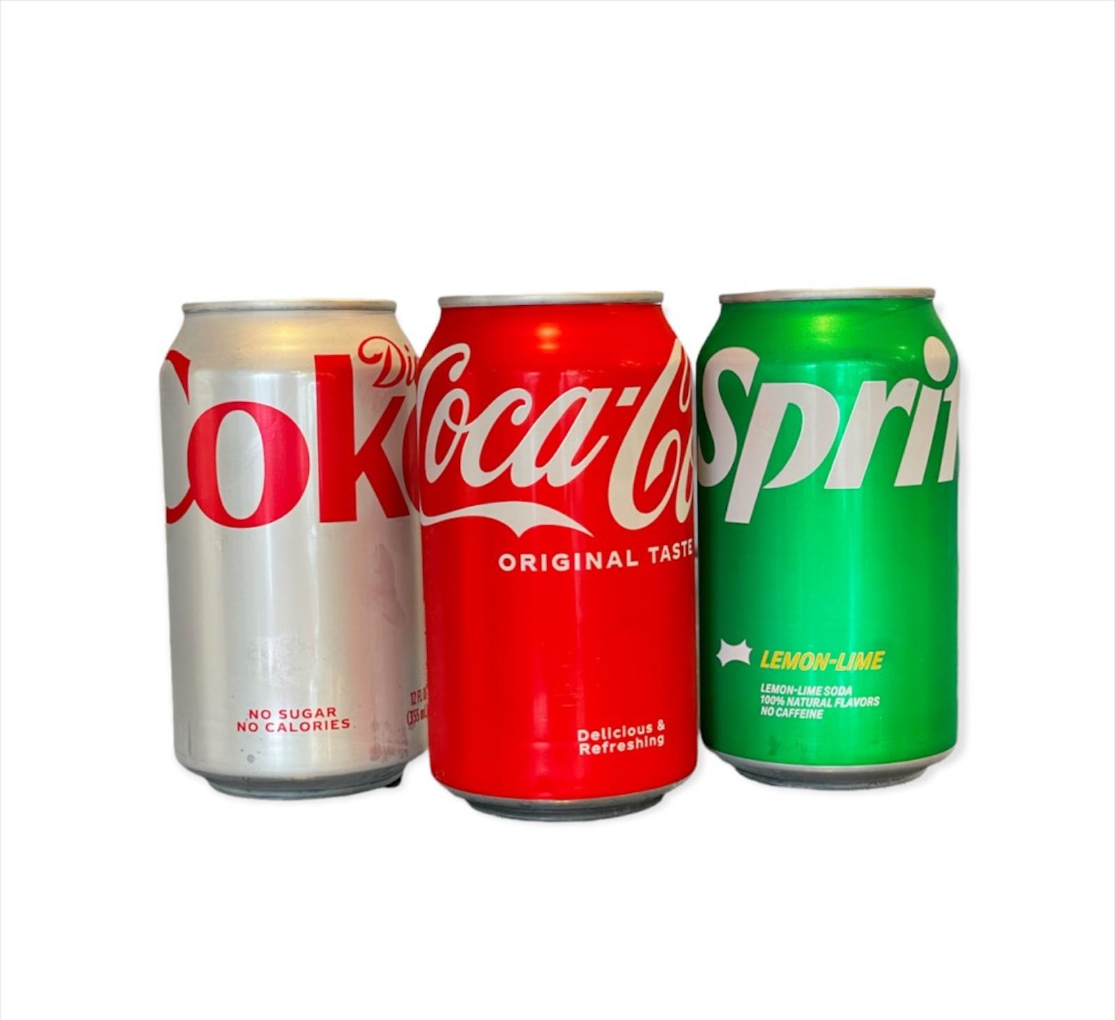 Canned Soft Drinks.