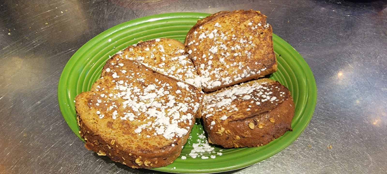 - Multi Grain French Toast -.