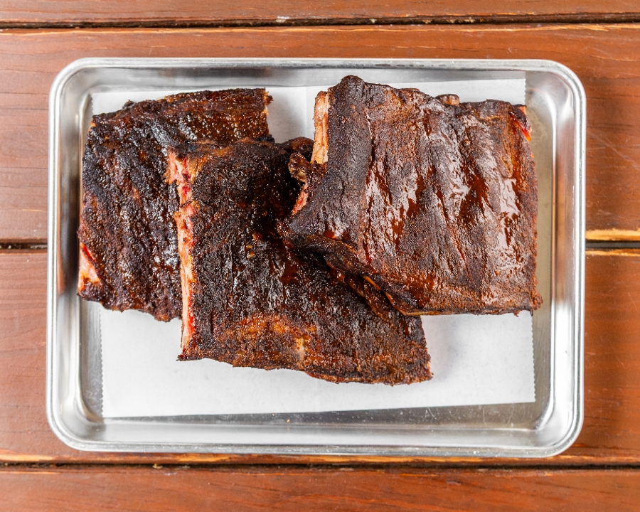 BBQ Pork Ribs 1/3 Rack (GF).