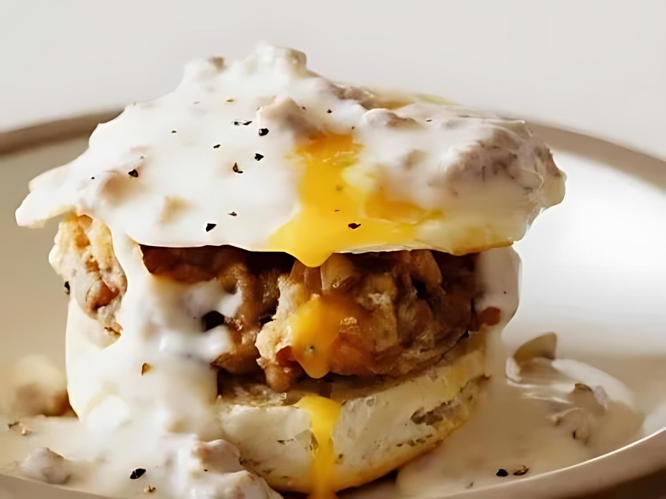 Chicken Benedict.