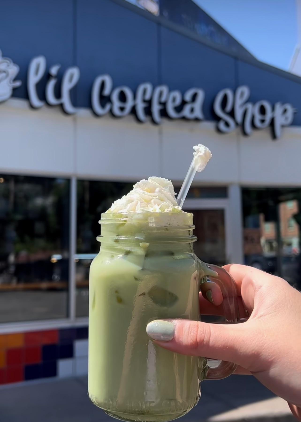 Matcha Green Tea Latte.