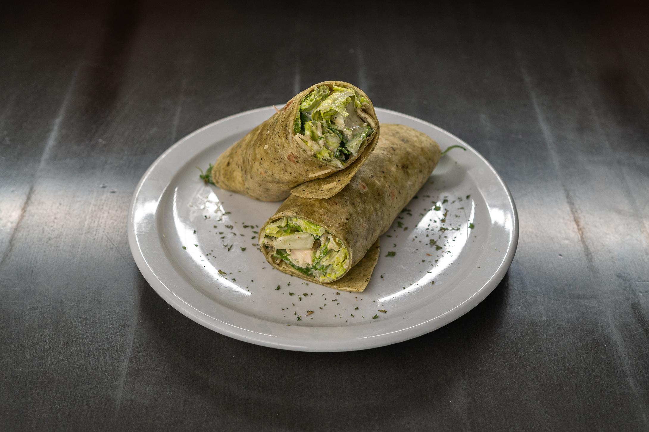 Chicken Caesar Wrap.