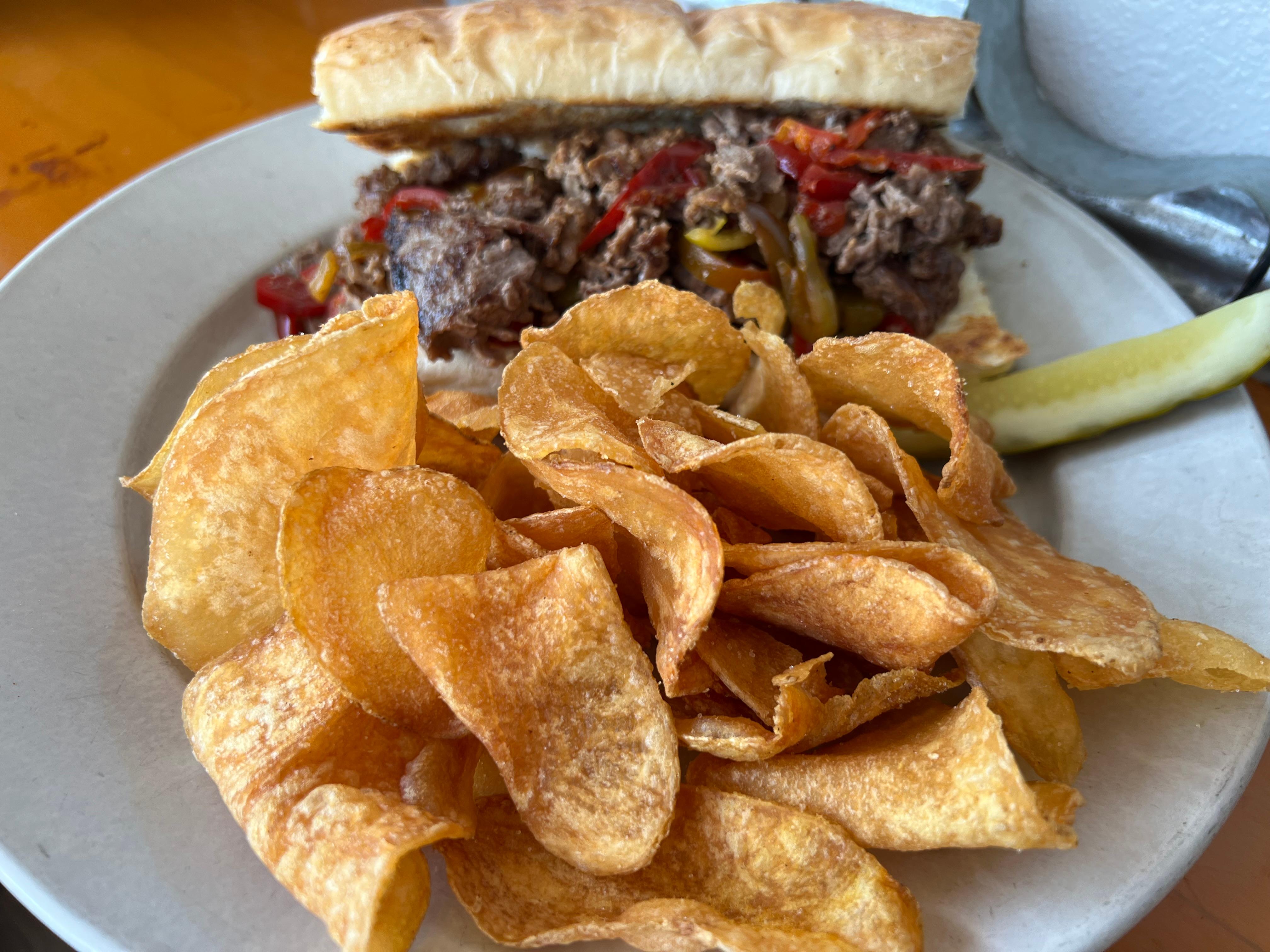 HOT ITALIAN BEEF.