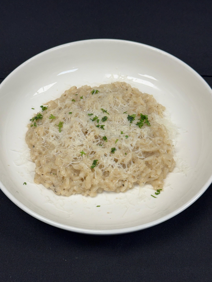 Risotto Cacio E Pepe.
