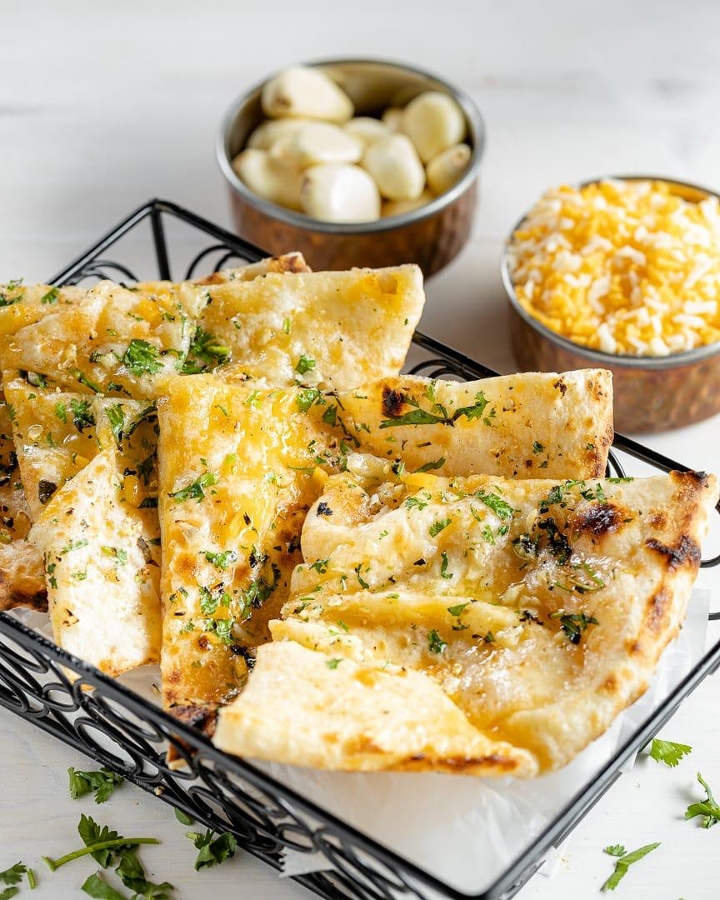 Garlic Cheese Naan.