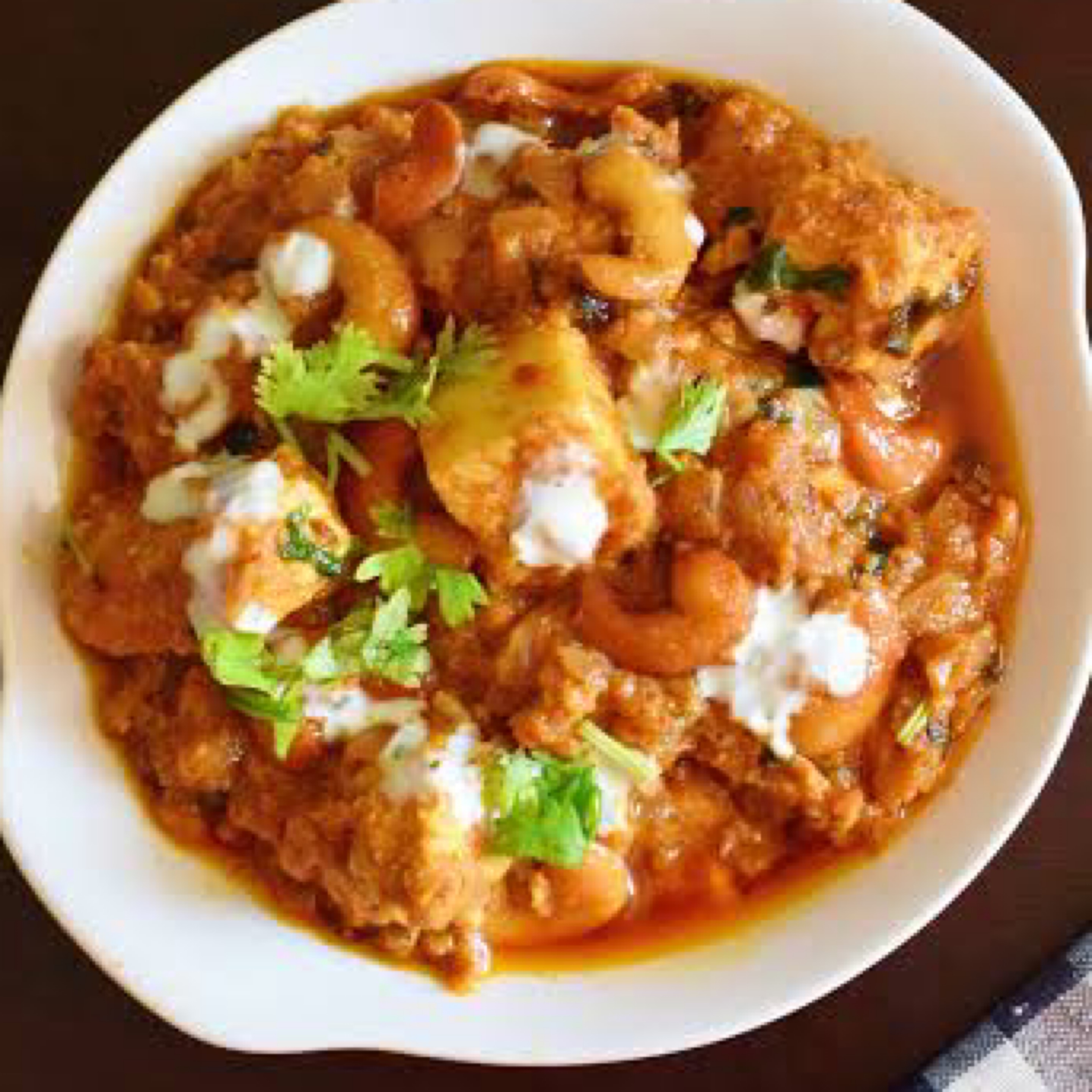 Kaju Paneer Masala.