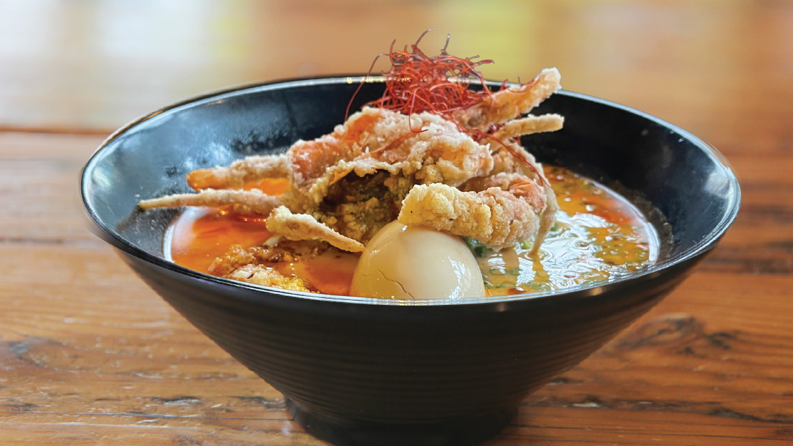 Singapore Chili Crab Ramen.