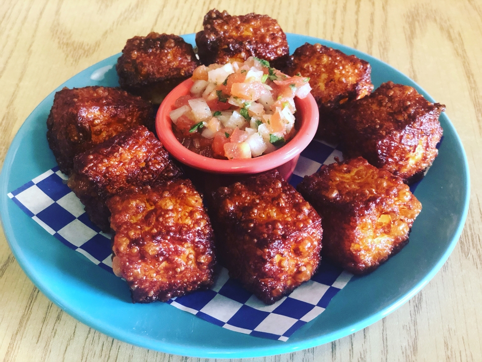 Queso Frito Appetizer.