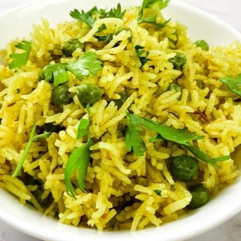 Peas Pulao.