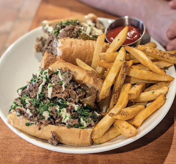 Truffle Cheesesteak.