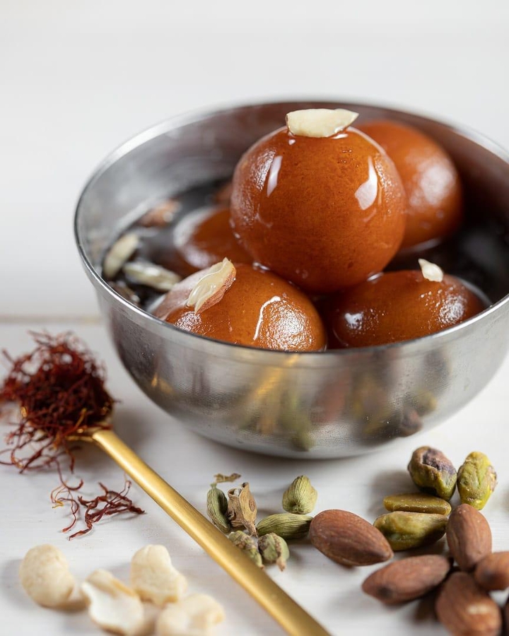 Gulab Jamun.