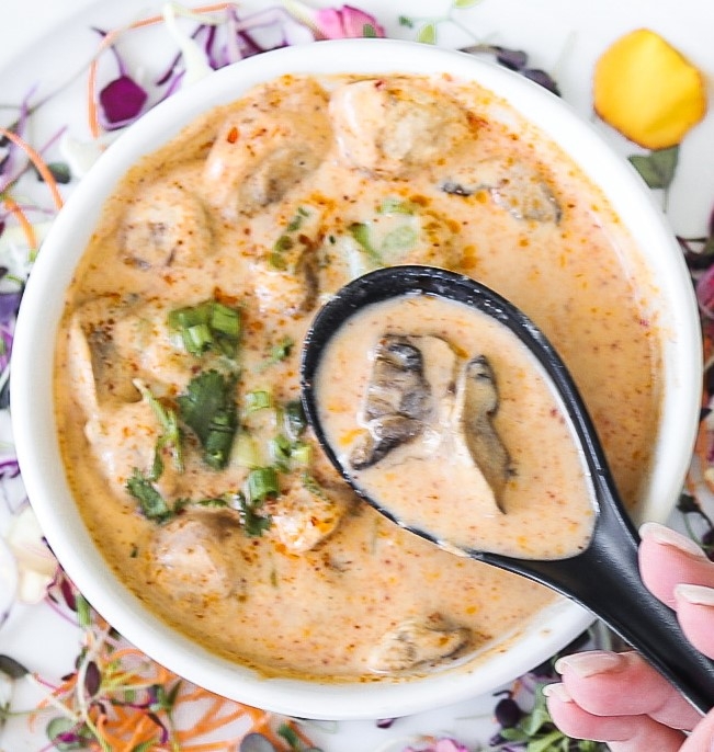 Tom Kha Coconut Soup.