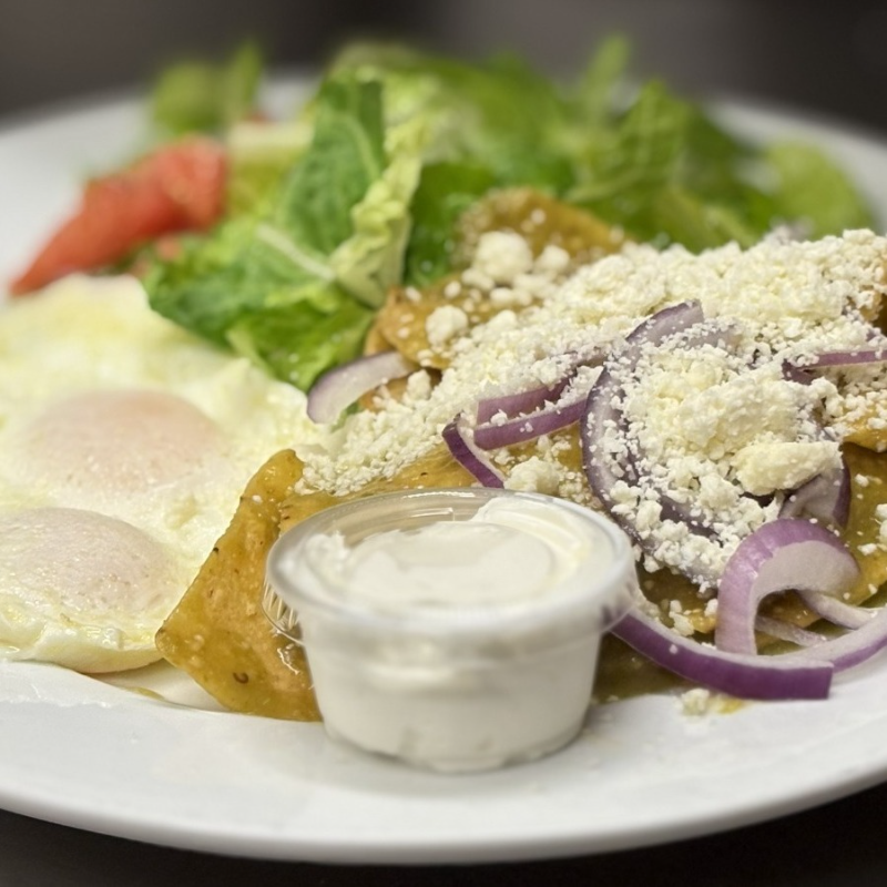 Chilaquiles.