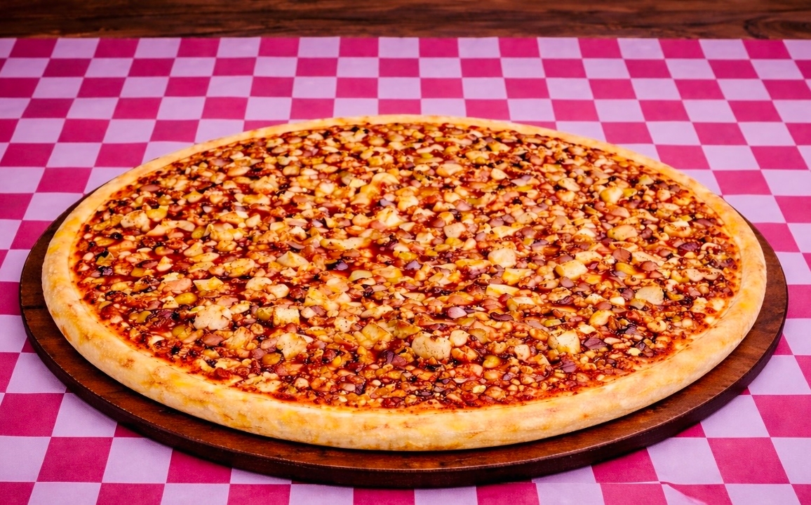 Lg BBQ Grilled Chicken Pizza 16 (Italian style).