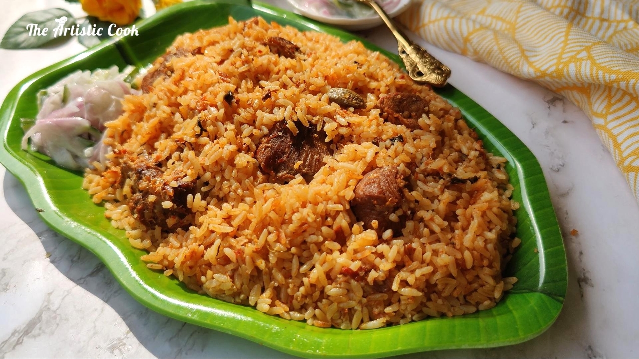 Ambur Biriyani - Mutton.