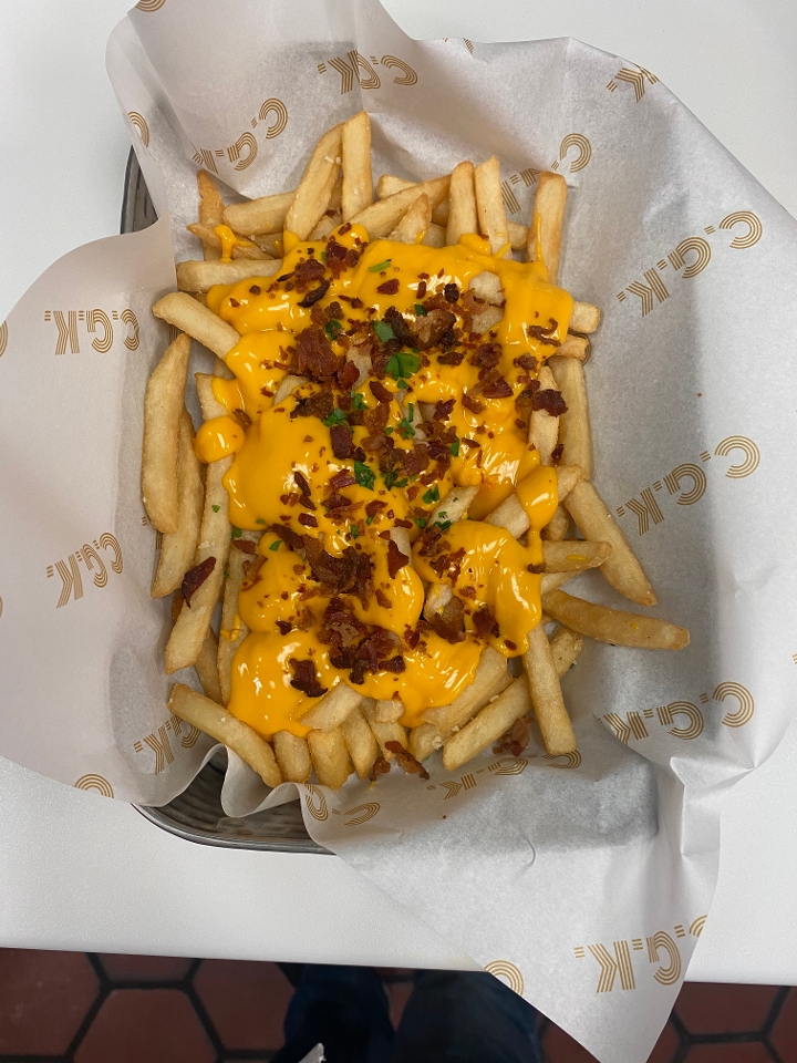 Bacon Cheese Fries.